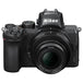 Nikon Z50 with 4K video recording and advanced autofocus for content creators