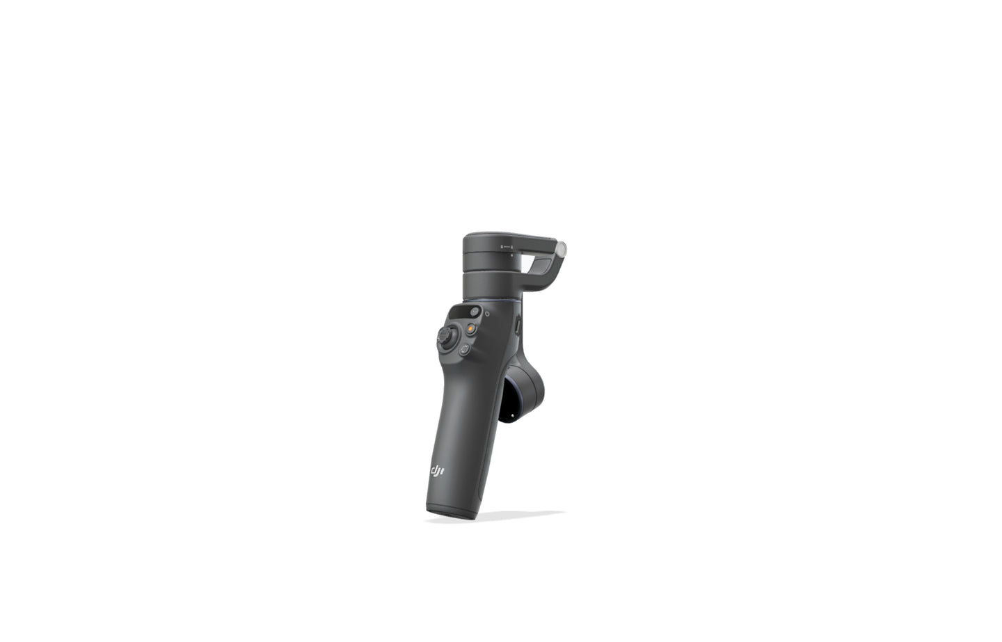 DJI Osmo Mobile 6 in black folded for portability, perfect for on-the-go creators