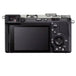 Sony A7C II compact mirrorless camera in Black and Silver for professional photography and video in UAE