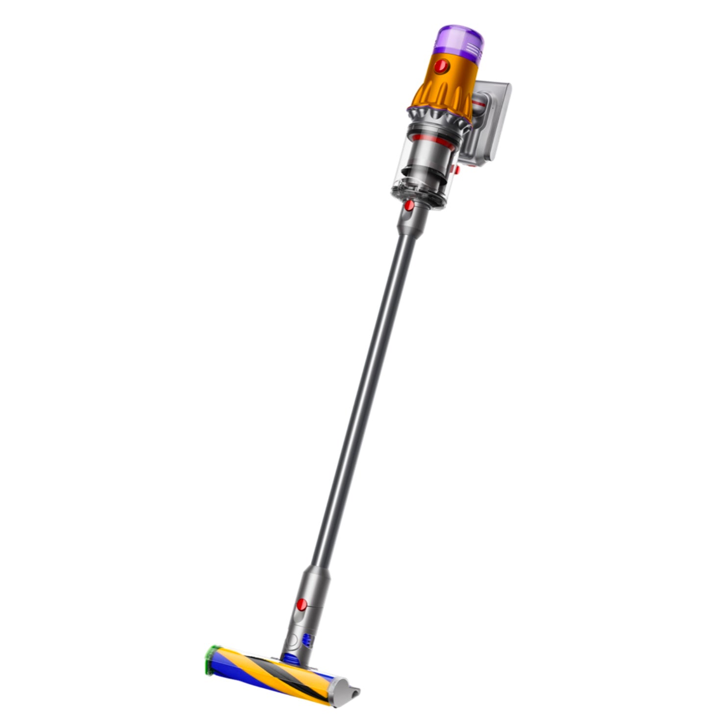 Dyson V12 Detect™ Slim Absolute vacuum in Yellow/Nickel