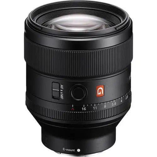 Sony FE 85mm F1.4 GM Lens (SEL85F14GM) for full-frame cameras with fast aperture and superior portrait performance