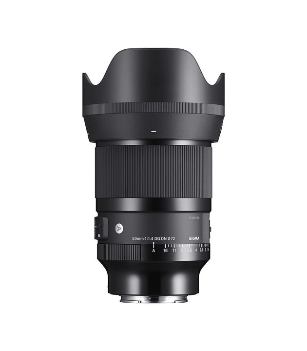 Sigma 50mm F1.4 Art lens with fast aperture and beautiful bokeh for portrait photography