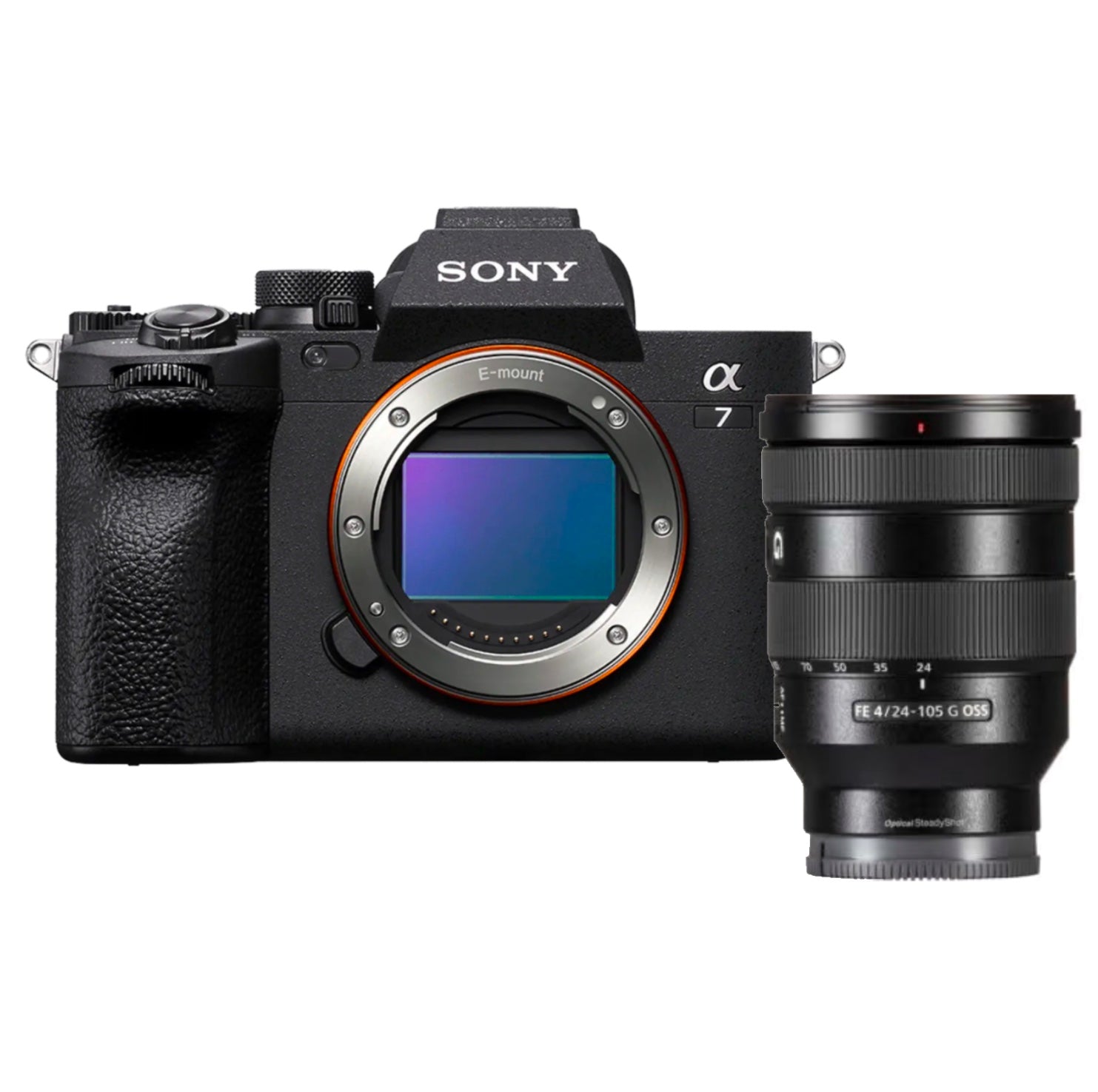 Sony Alpha a7 IV Mirrorless Camera with FE 24-105mm lens