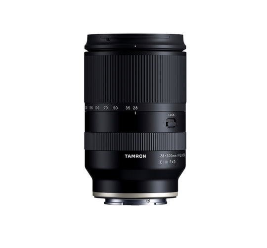 The Tamron 28-200mm F2.8-5.6 Di III RXD lens